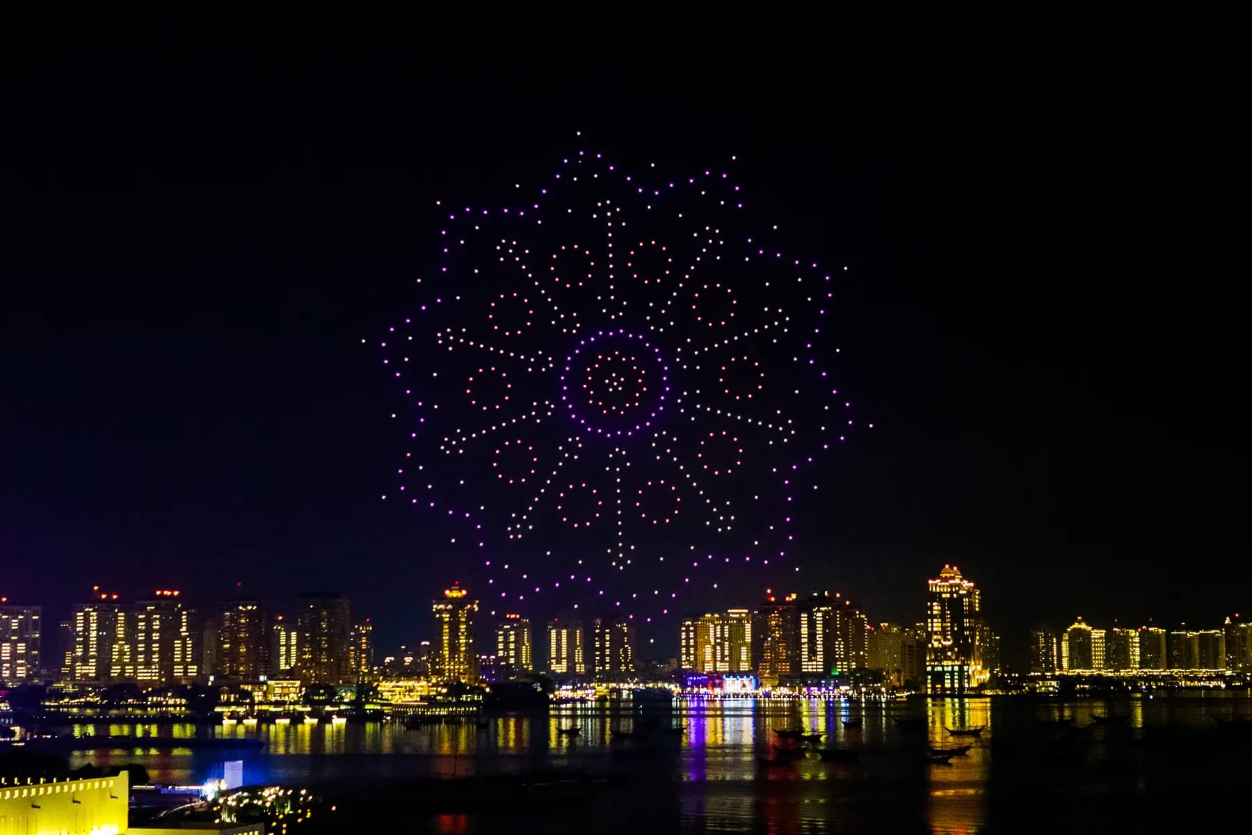MWC Drone Show by Active Events, photograph 1 of 5